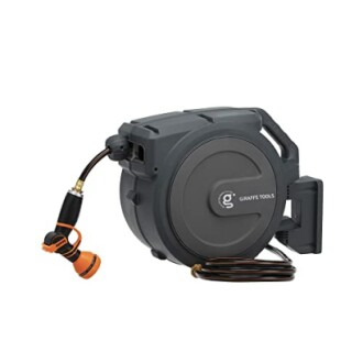 Giraffe Tools Hose Reel 1/2'' 78ft Review: Heavy Duty Retractable Garden Hose